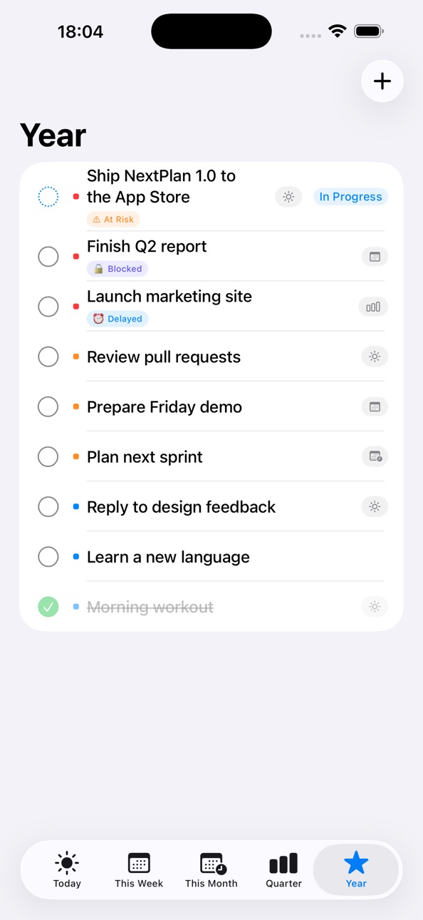 iPhone screenshot