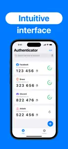 Authenticator App for 2FA+ screenshot #2 for iPhone