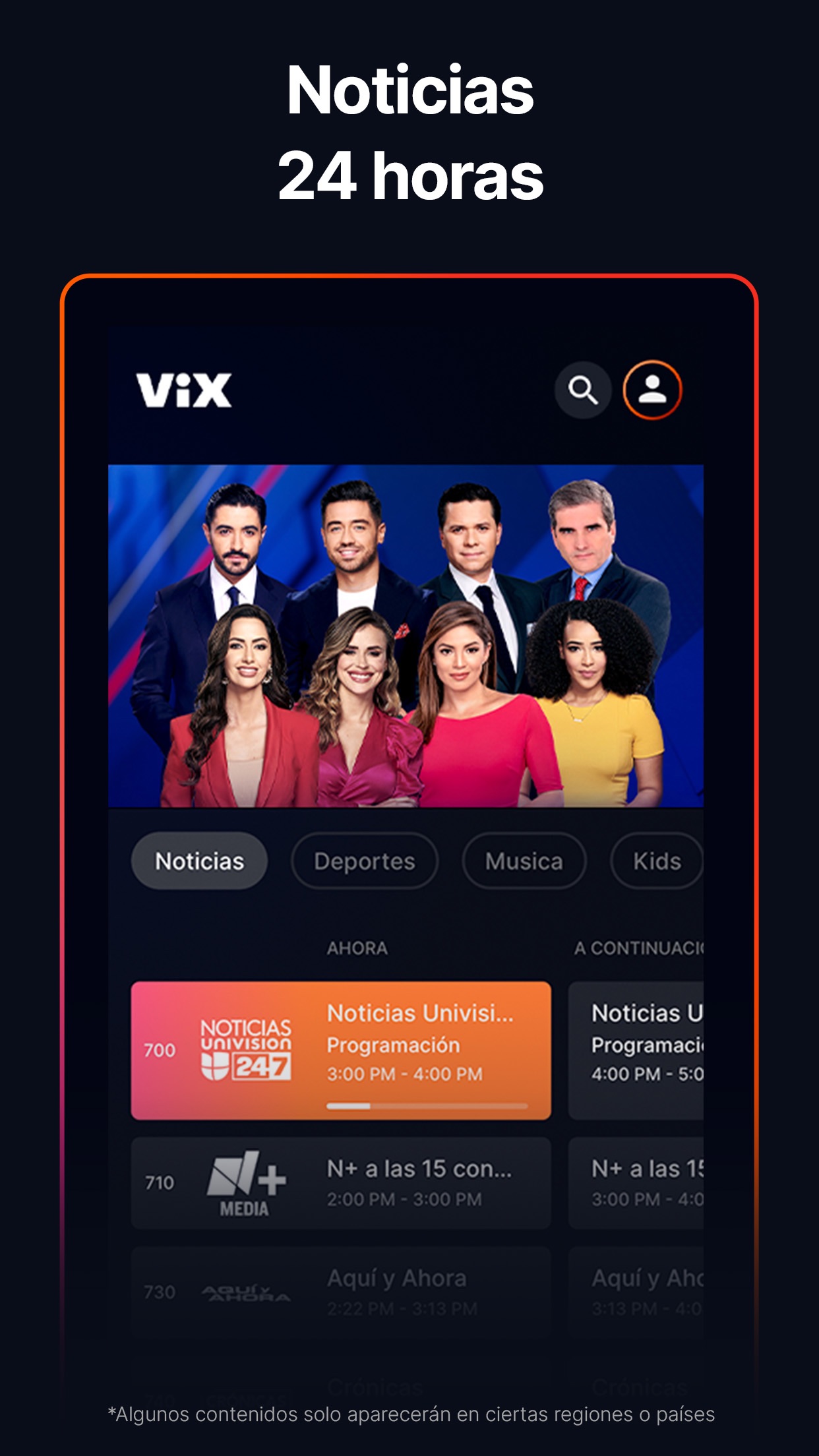 ViX: TV, Sports and News screenshot 6