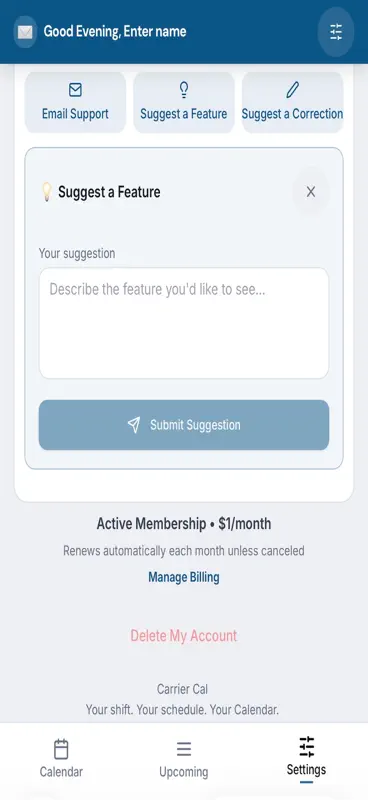 Carrier Cal screenshot 4 of 10