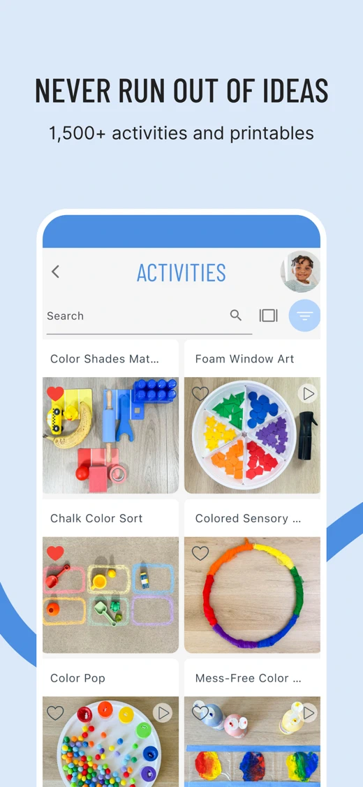 Inspired Minds: Activity Ideas screenshot 2
