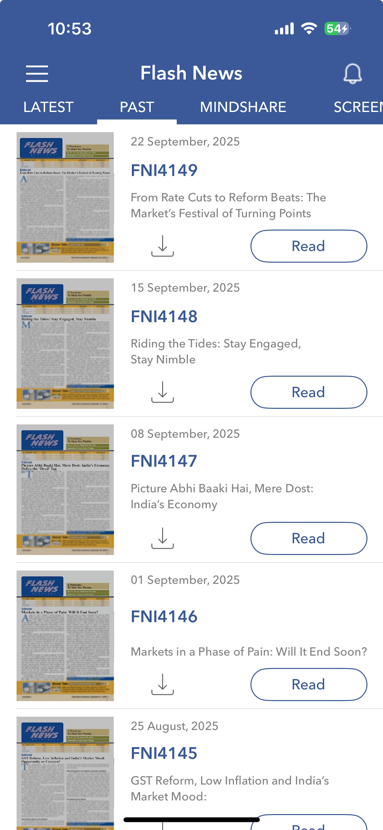 Flash News Investment - Shares