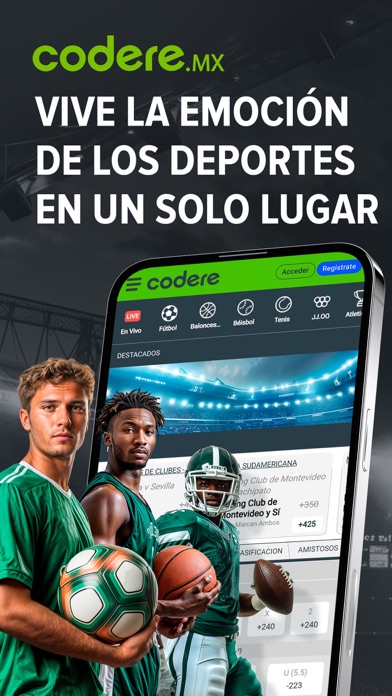 Codere: Apuestas Deportivas MX iPhone screenshot 4