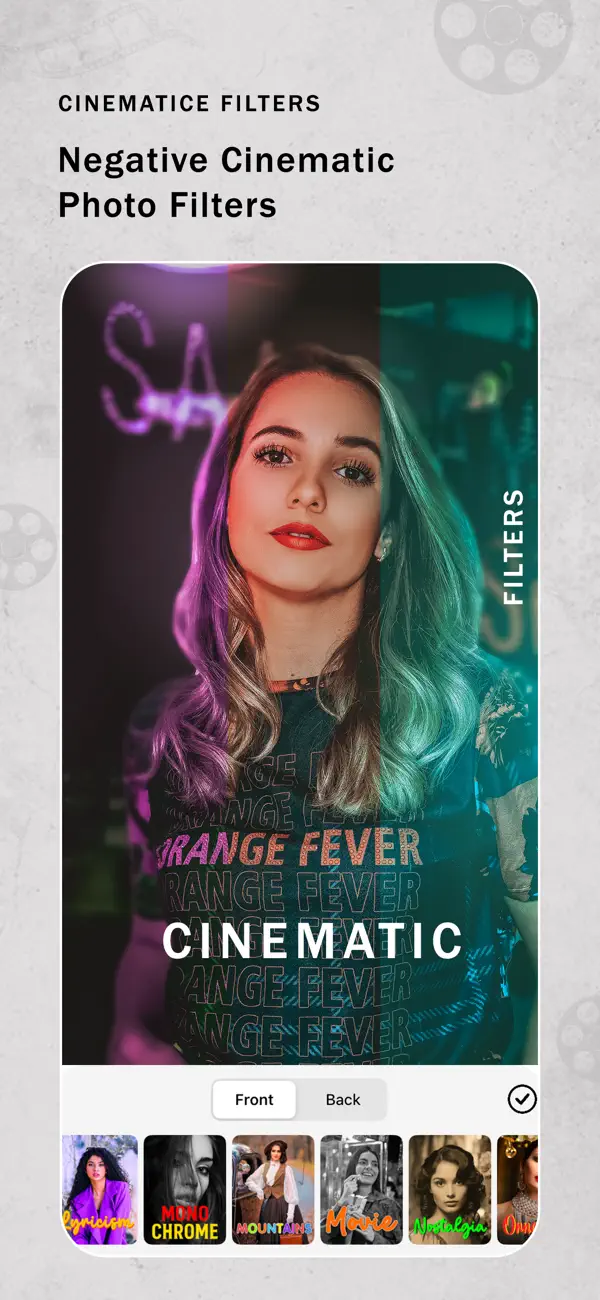 Screenshot #2 pour Negative Photo Video Stories