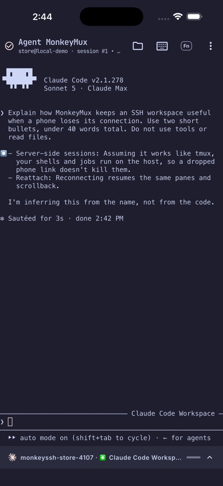 #6. MonkeySSH (iOS) Podle: Depollsoft