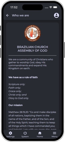 Brazilian Church BCAG SLC UT screenshot