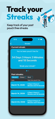 Pouchless - Quit Pouches & Zyn Screenshot 9 of 10