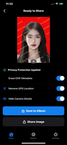 ShareSafeWatermark のスクリーンショット
