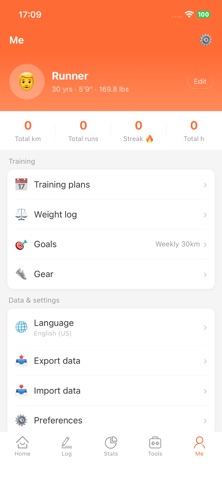 RunLog - Running Jog Tracker Screenshot 5 of 5