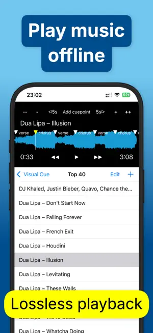 Visual Cue Audio Timeline screenshot 2