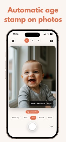 Timestamp Camera – AgeStamp Screenshot 1 of 5