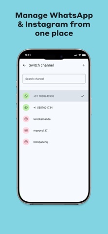 BotSpace Inbox screenshot