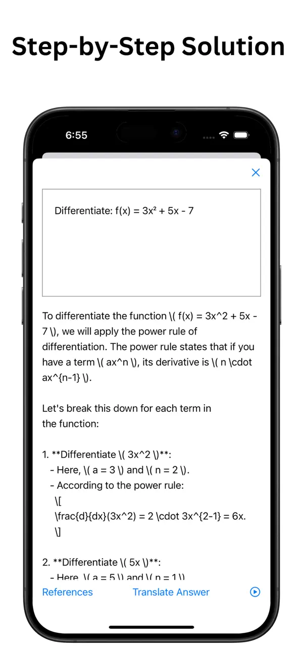 Screenshot #2 pour Easy Maths - AI Math Solver