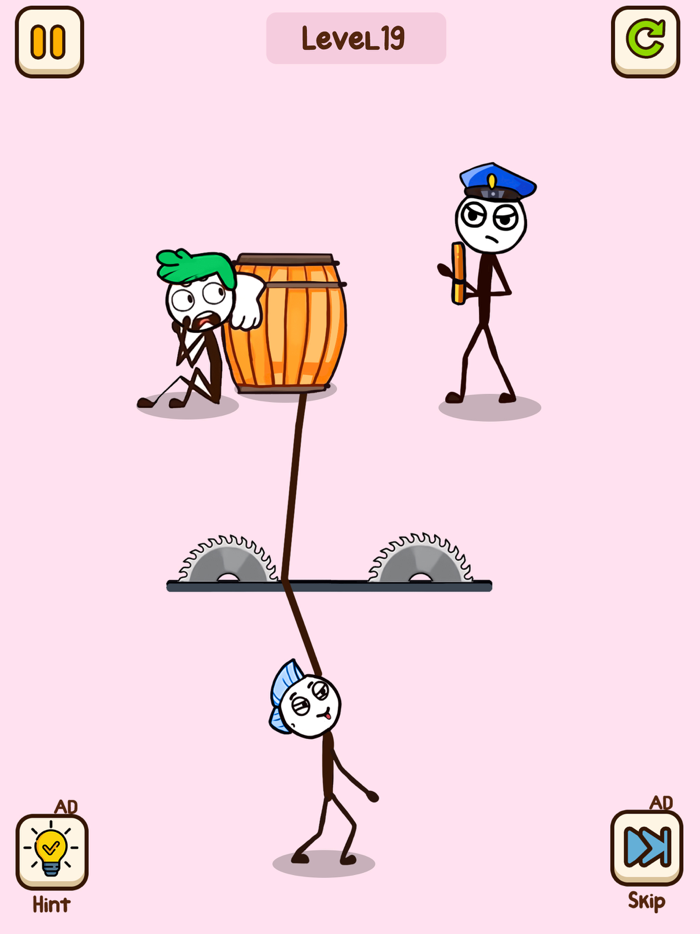 Stickman Thief Puzzle Escape