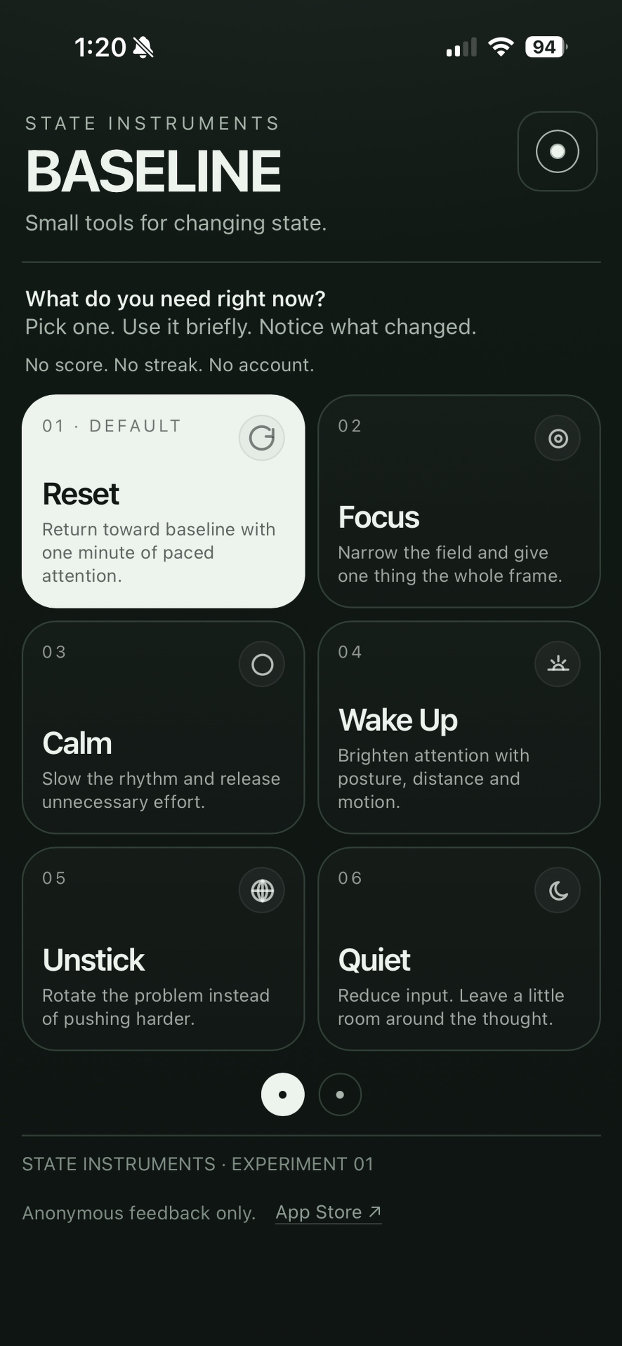 Screenshot 1 of State Instruments