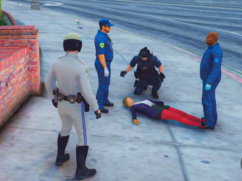 Police Cop Simulator Bike Gameのおすすめ画像3