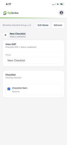 OpScribe screenshot