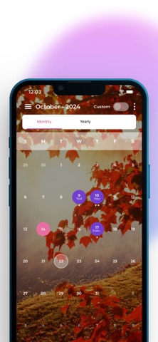 Reiki Calendar Screenshot 3 of 8