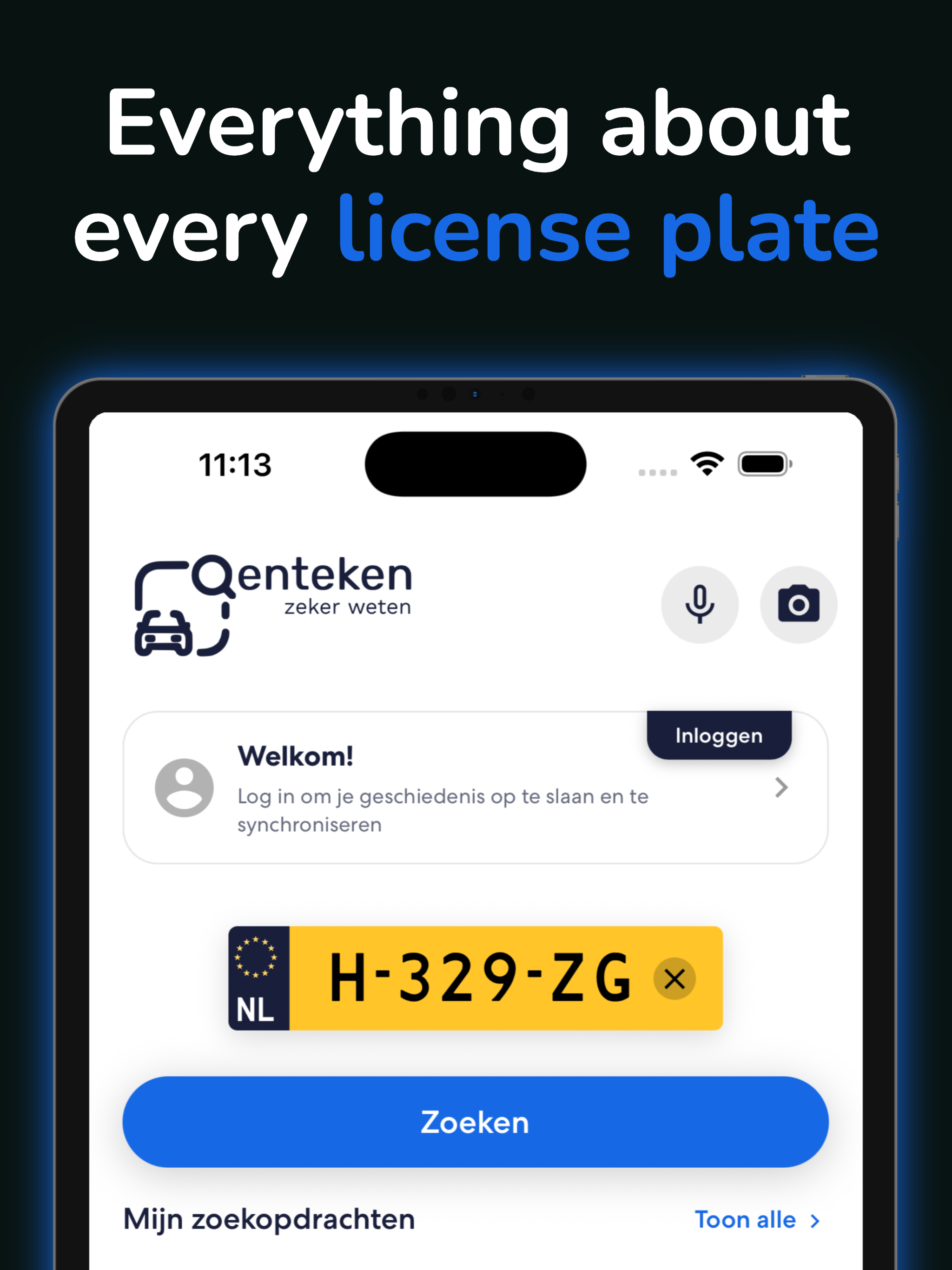 Qenteken - Kenteken Check