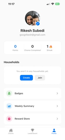 Choresly screenshot