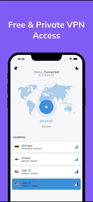 DrixyVPN screenshot 1