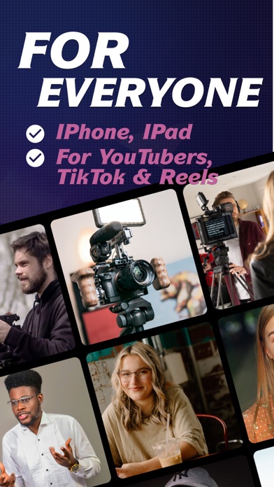 Teleprompter - Floating Script iPhone screenshot 6 - Photo & Video app