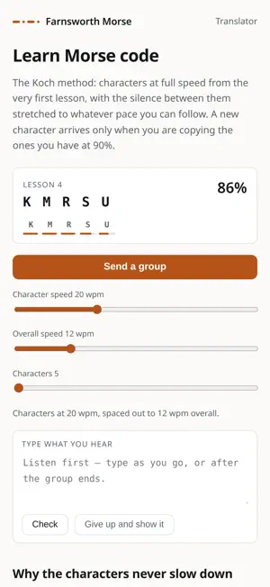 Farnsworth Morse screenshot 3