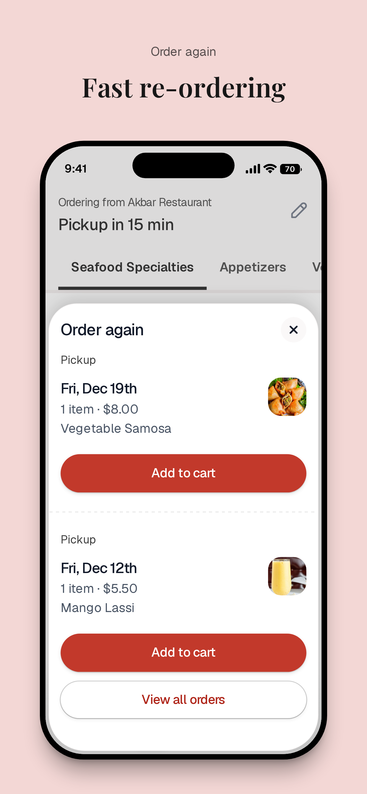 Akbar Restaurant To Go screenshot 4