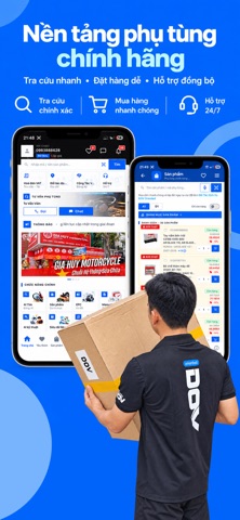 DOV Oriented - Phụ Tùng Xe Máy iPhone screenshot 1