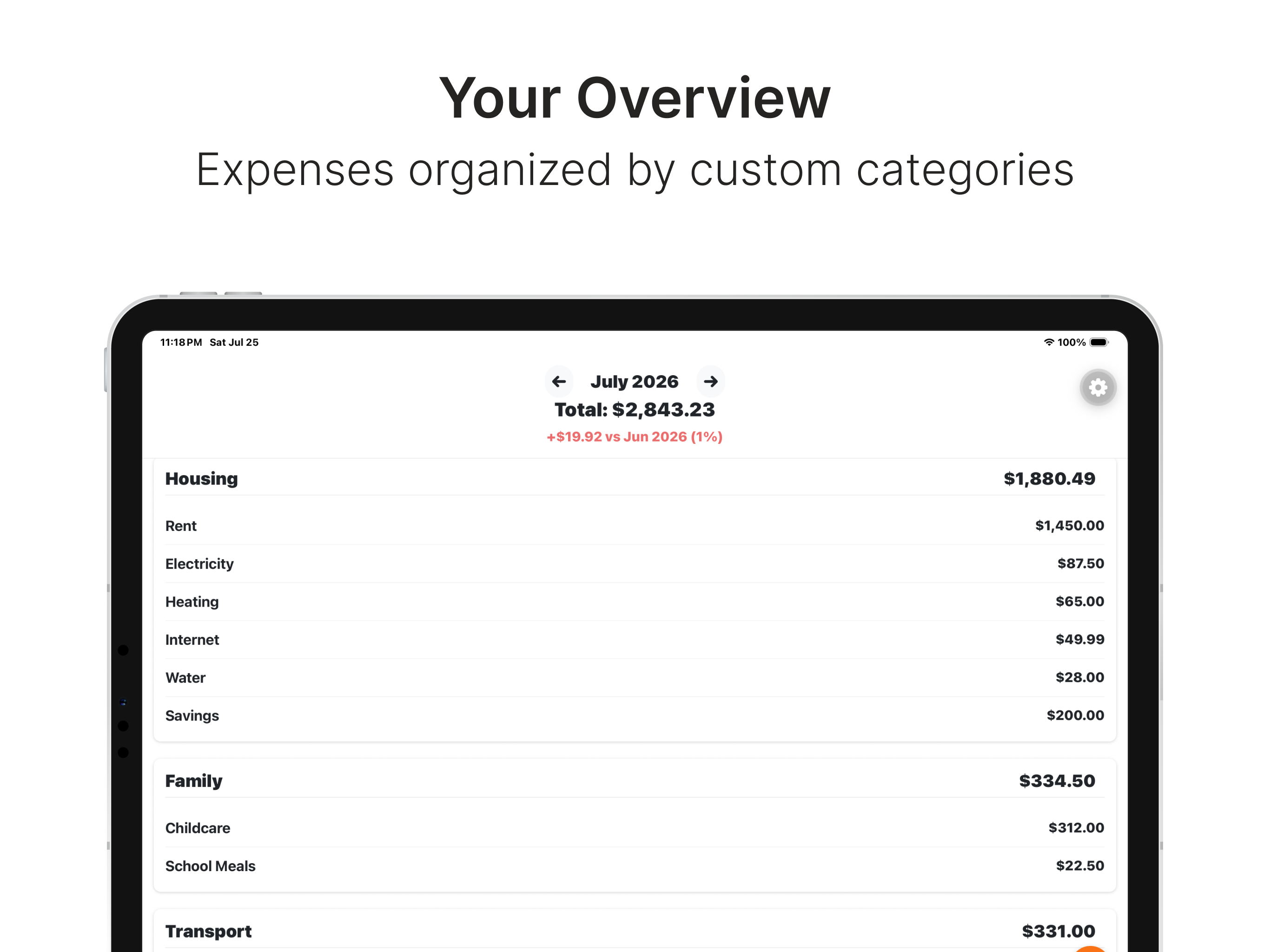CostGlance – Expense Tracker screenshot 8