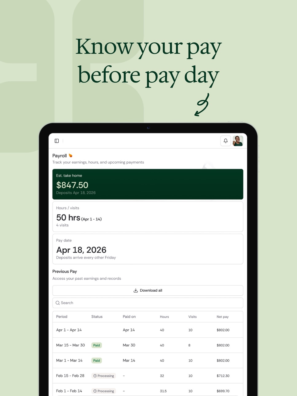iPad screenshot