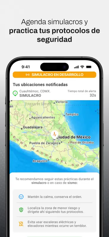 SkyAlert: Alerta Sísmica MX screenshot 8 of 10