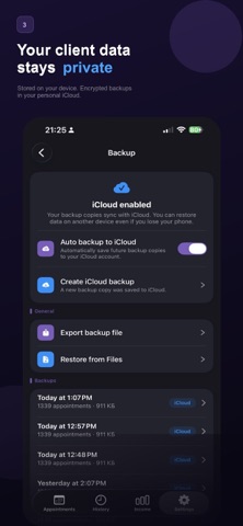 ClientFlow - Booking & Clients Screenshot 3 of 6