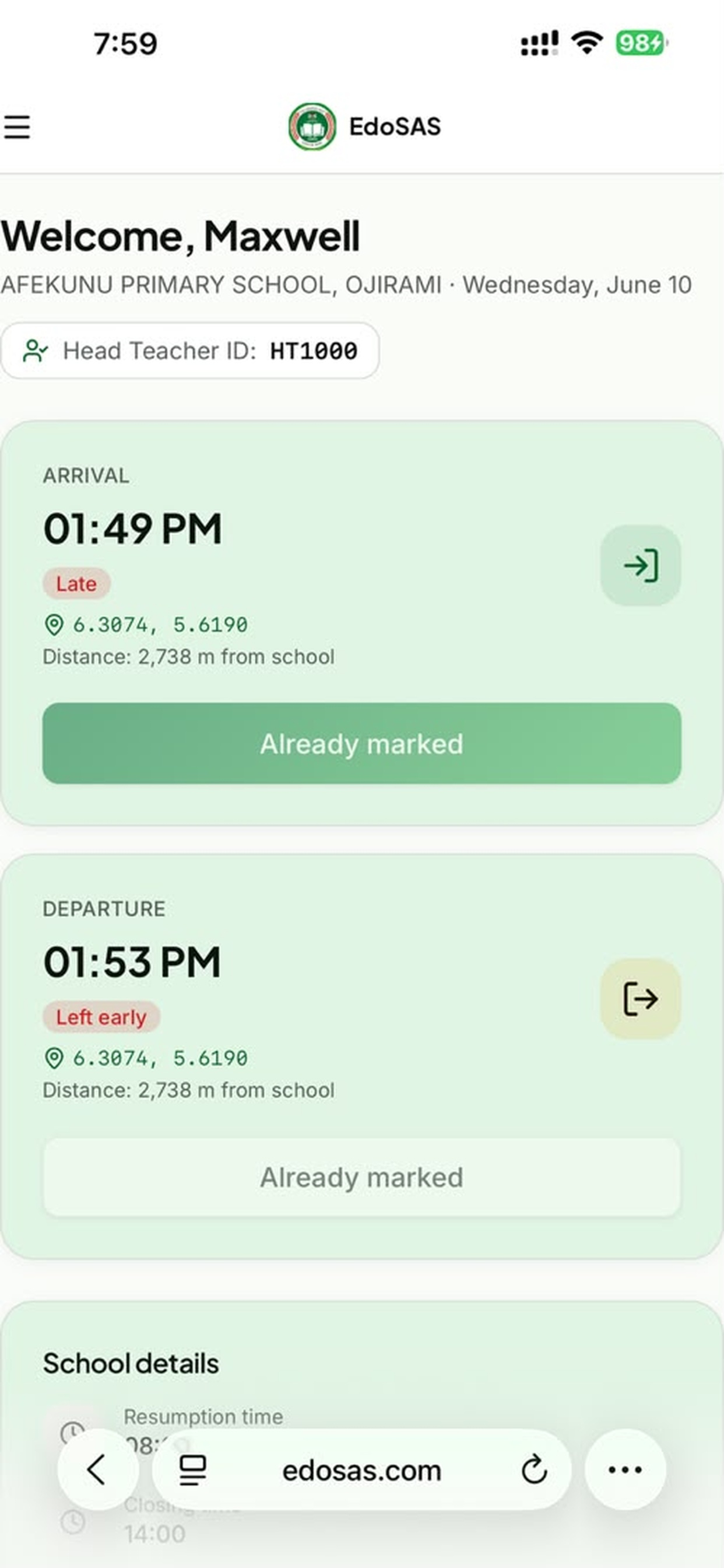 EdoSAS screenshot 9