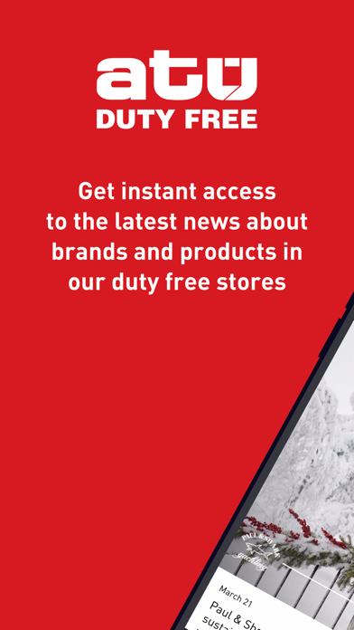 ATU Duty Free app screenshot