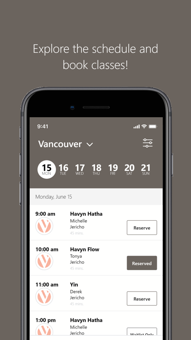 HAVYN HOT iPhone screenshot 3 - Health & Fitness app