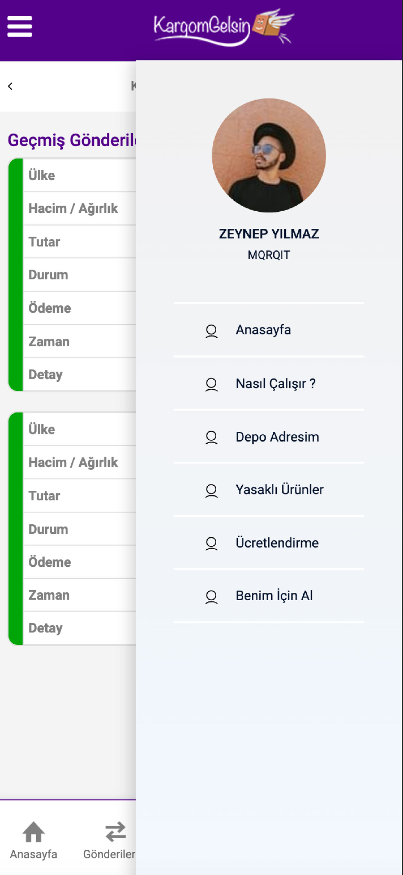 Kargom Gelsin