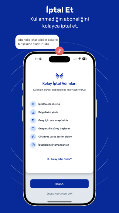 Abonesepeti Abonelik Yönetimi screenshot