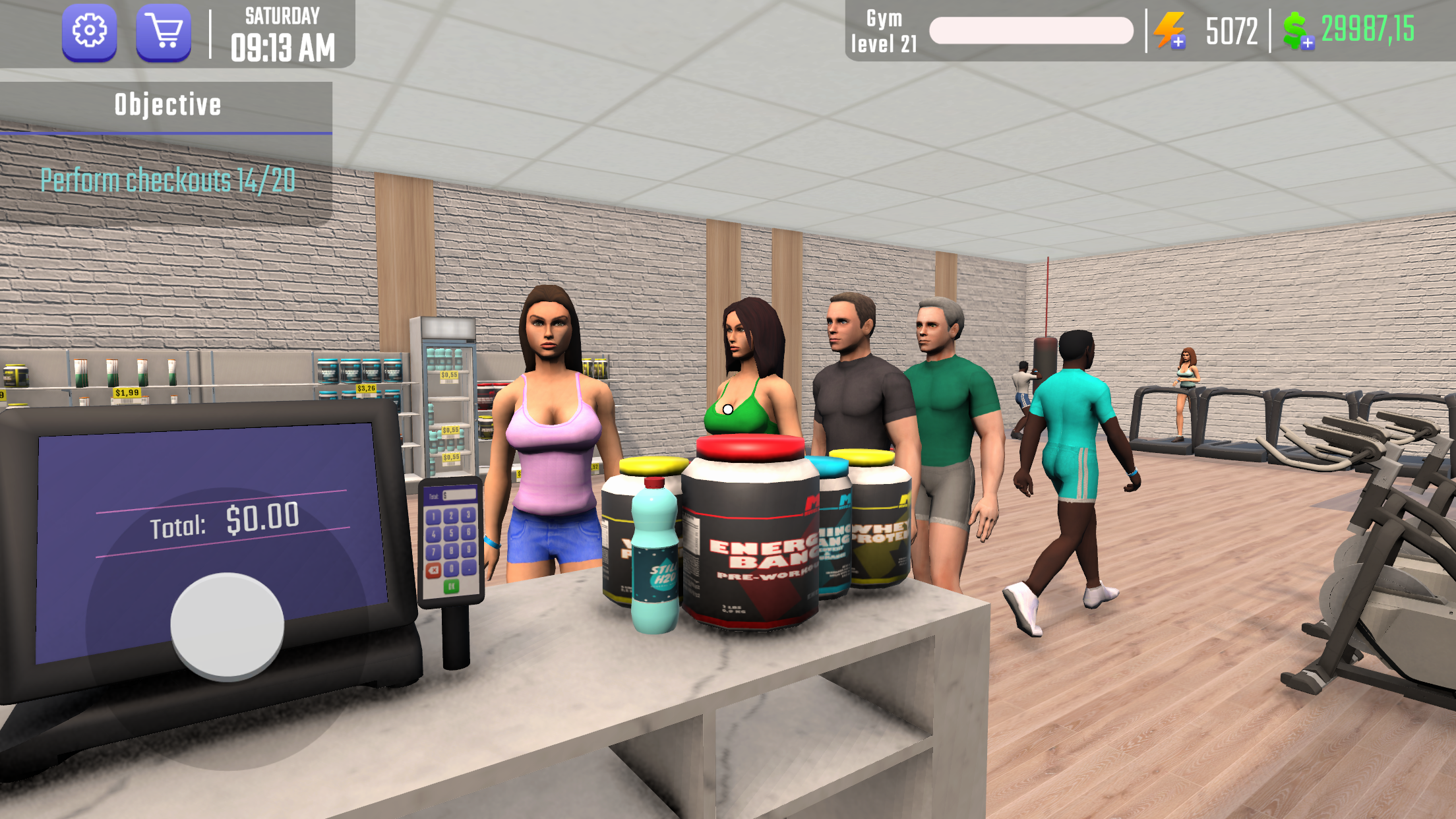 Fitness Gym Simulator Fit 3D