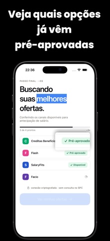 Antecipação de Salário - Justa iPhone screenshot 2