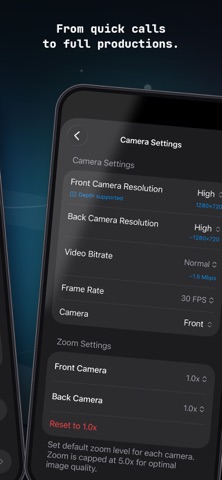 SuperCam Studio iPhone screenshot