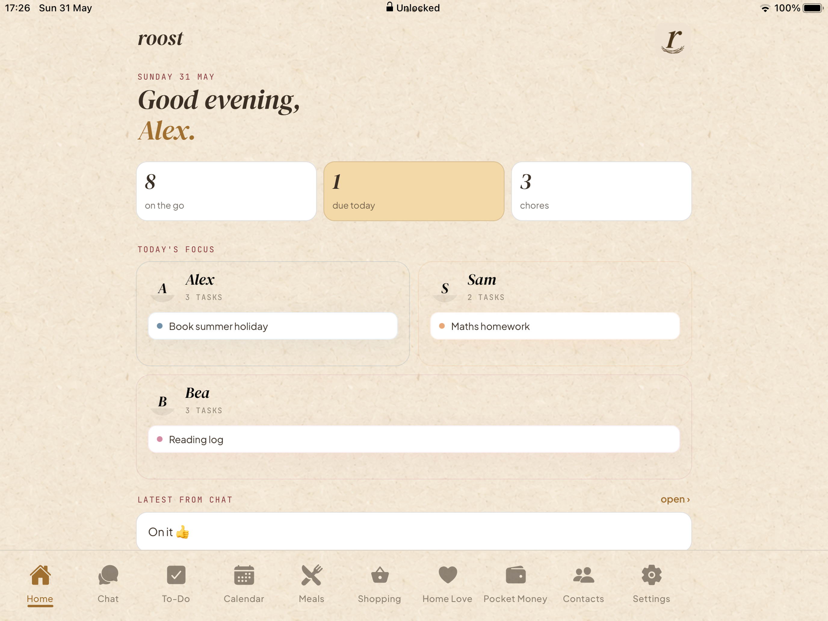 Roost: Family Organiser screenshot 14