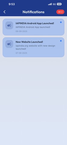 Indian Academy of Pediatrics iPhone screenshot 4