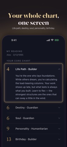 Monas — Numerology Screenshot 4 of 8