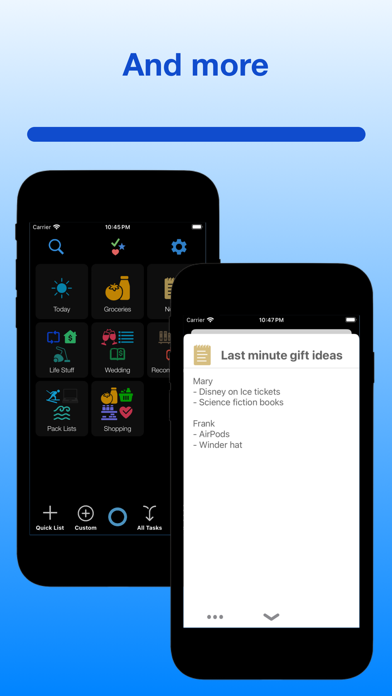 Screenshot #4 for Life Lists: To do & groceries