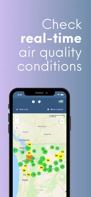 Air Quality Washington screenshot 1