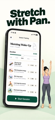 Panda Stretch: Daily Mobility Screenshot 2 of 7