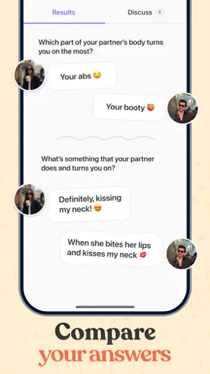 Captura de pantalla de Juegos Para Parejas - Duo Quiz en iPhone 2