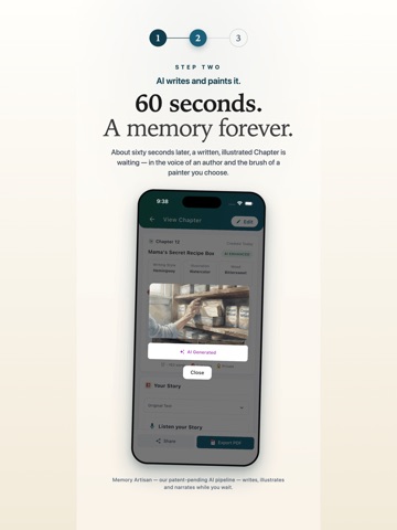 LifeScribe AI iPad screenshot