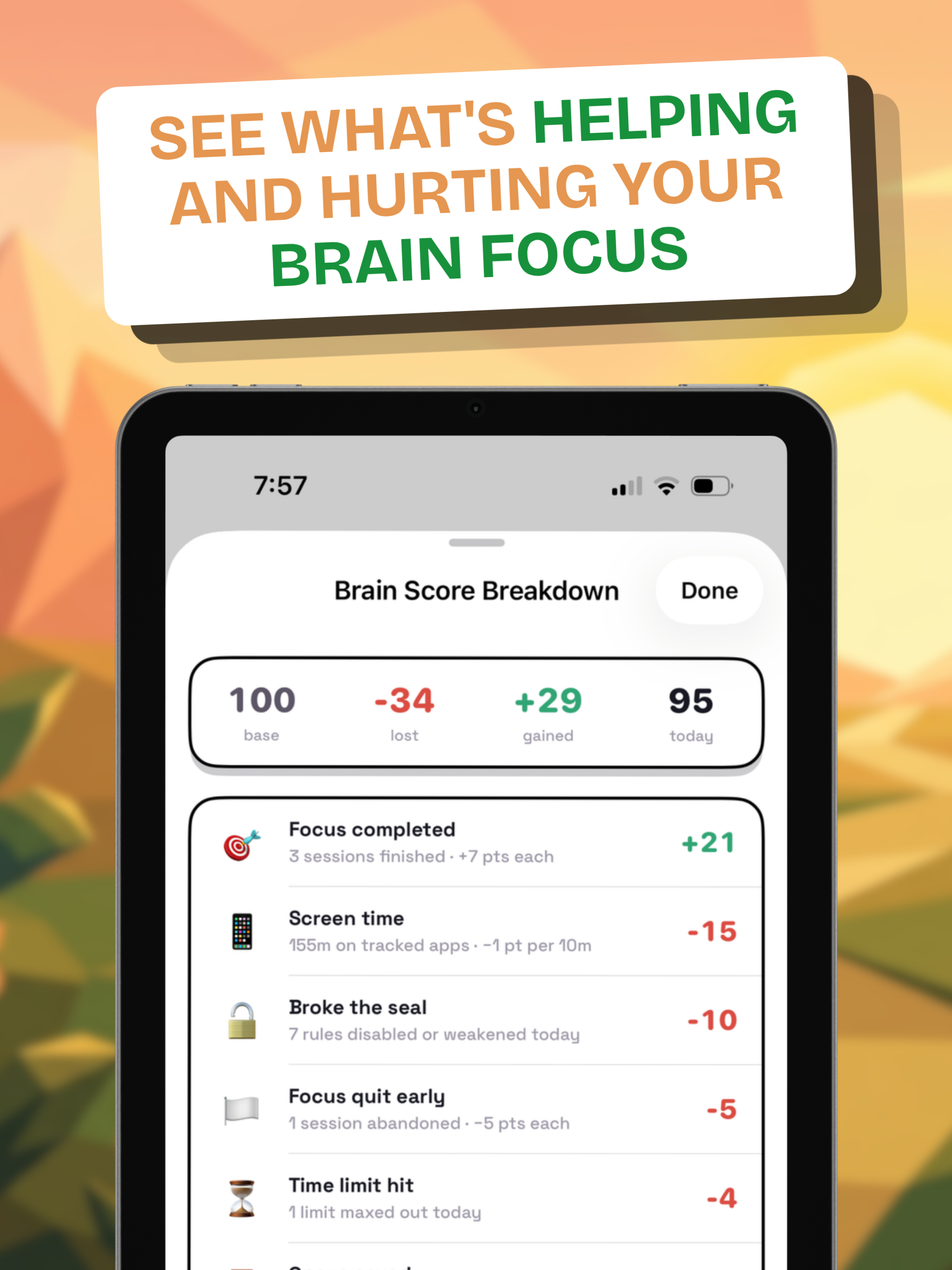 NoRot - Reduce Screen Time screenshot 12